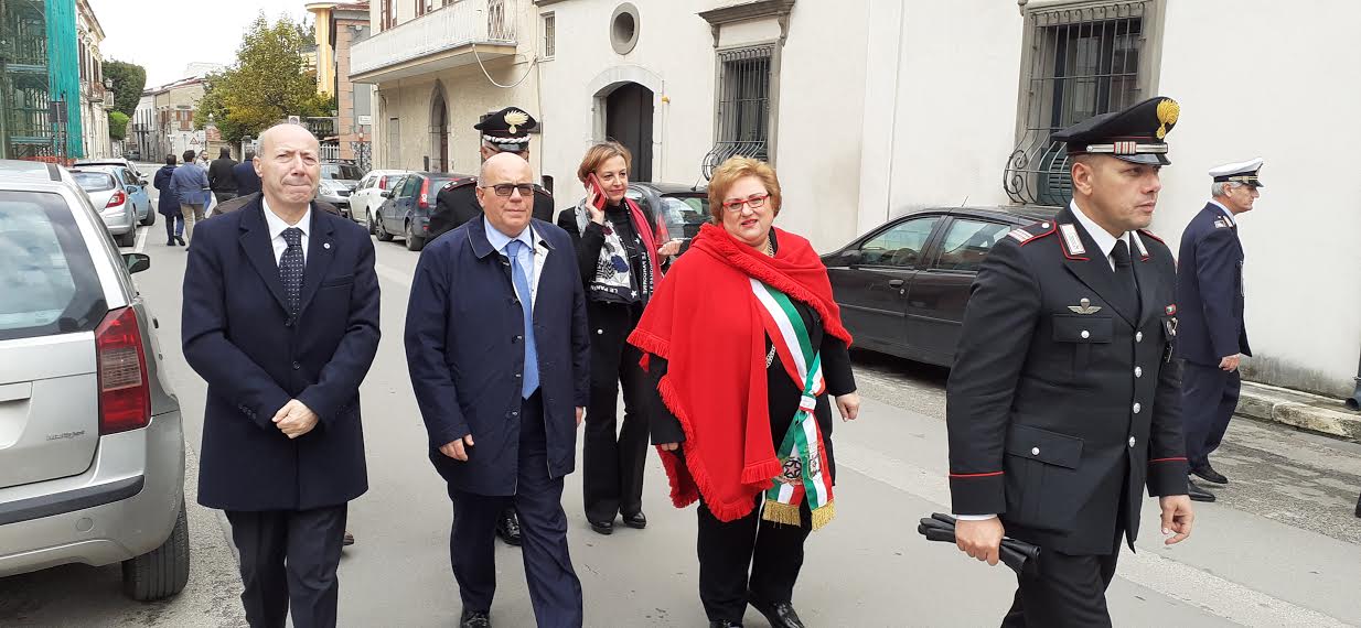 Il prefetto Russo in visita a Castel San Giorgio: «Colpito dall’operosità della comunità»