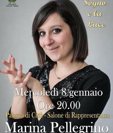La pianista Marina Pellegrino in concerto il prossimo 8 gennaio nel salone d’onore del Comune di Cava de’ Tirreni
