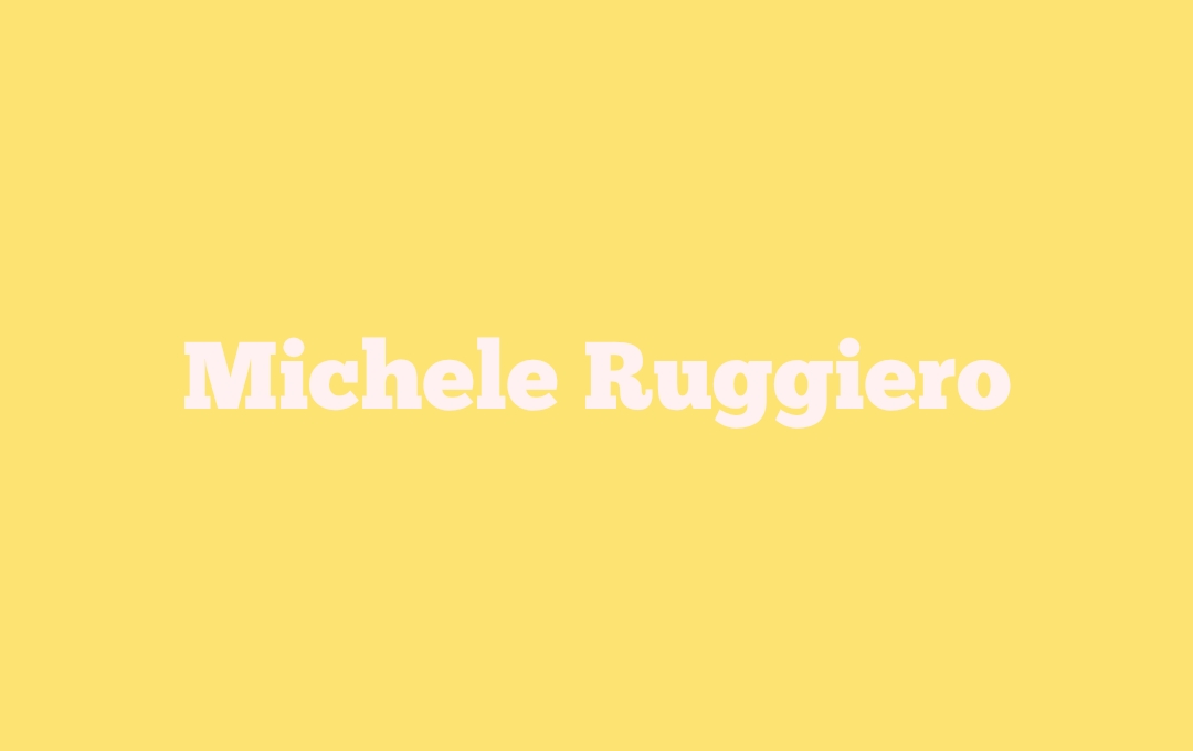 MUSICA: INTERVISTA AL CANTAUTORE MICHELE RUGGIERO