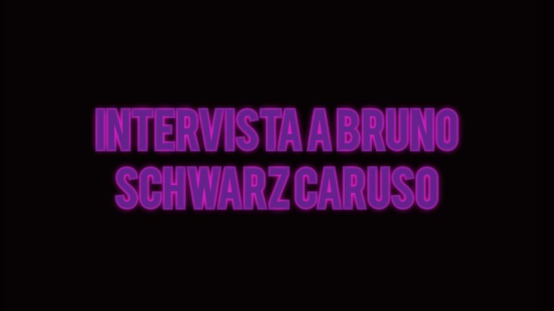 MUSICA: INTERVISTA AL CANTAUTORE BRUNO SCHWARZ CARUSO