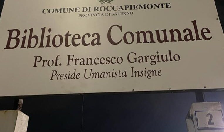 ROCCAPIEMONTE (SA) IL SINDACO MORTIFICA I VANDALI