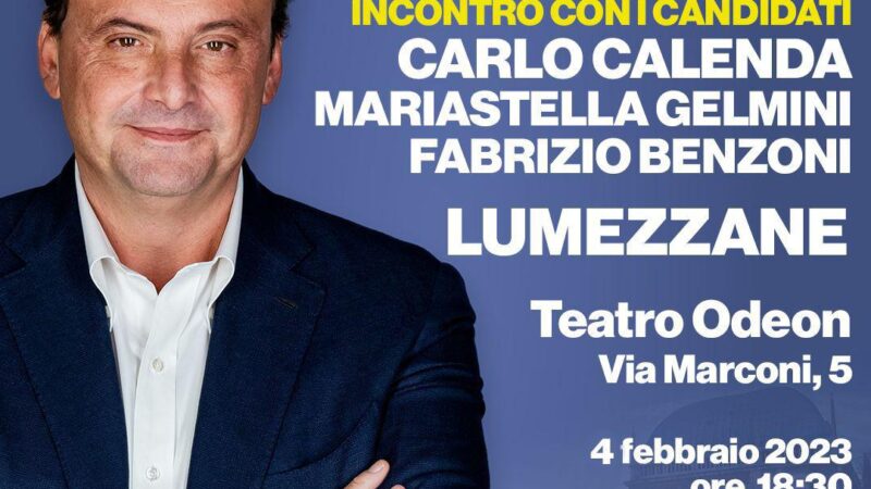 A LUMEZZANE (BS) 4 FEBBRAIO 2023 TEATRO ODEON CONVENTION POLITICA DI AZIONE E ITALIA VIVA