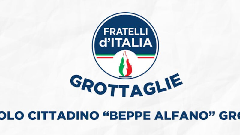 FRATELLI D’ITALIA”.IL SOTTOSEGRETARIO MARCELLO GEMMATO AL CIRCOLO “BEPPE ALFANO” A GROTTAGLIE