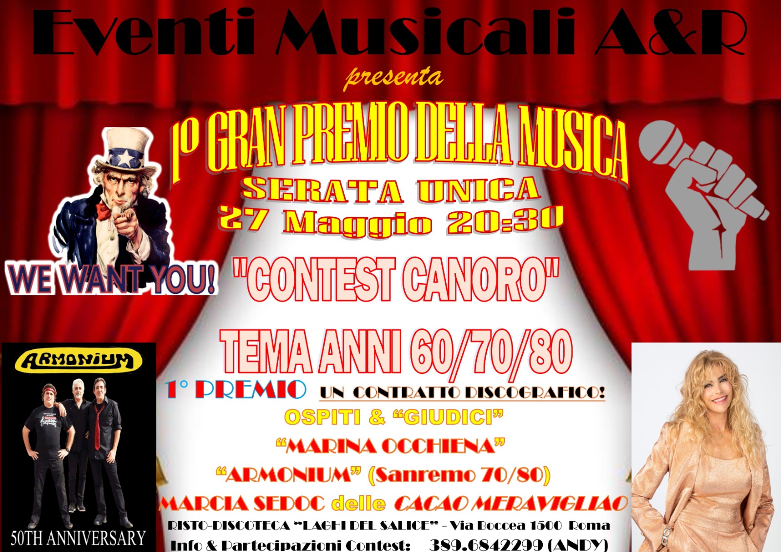 ROMA – BOCCEA -1° GRAN PREMIO DELLA MUSICA